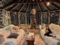 A visit to Narnia, Toni & Robin’s Waikanae Bach. Magical spot.