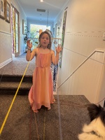 Juniper’s eighth birthday party. Good old fashion string game, drawing on cups, homemade pizza, clue hunt and decorate your cupcake. She had the best time.