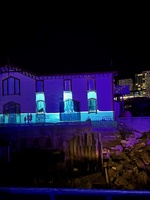 Matariki and birthday dinner in town followed by checking out the matariki light shows.