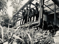 Iris’s birthday party tramp. One night in Jan’s hut with a few of her best mates. Mums came too.