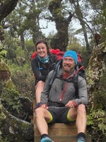 Day one: hump ridge, 21km - 15km was easy along beach and bush… the last 6km was all stairs to get to the amazing views.