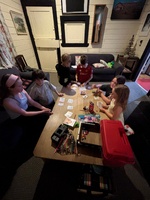 Last morning with a cooked breakie and rain has arrived.