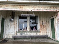 Last morning with a cooked breakie and rain has arrived.