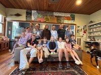 Last morning with a cooked breakie and rain has arrived.