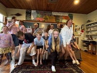 Last morning with a cooked breakie and rain has arrived.