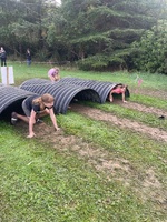 Tough Gal race with her mates. Sore ribs after!