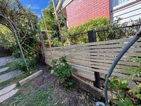 The Great Wall of fence begins… thank the gods I have dad!