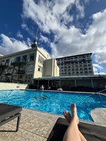 Great food, at Elma (tapas) and Amano bakery and daily bread too. The pool made it feel like summer was finally here!